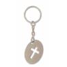 Porte-Clefs avec croix ajourée