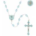 Chapelet - Bleu irisé - Bte Communion