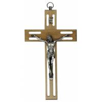 Croix murale 15 cm Bois
