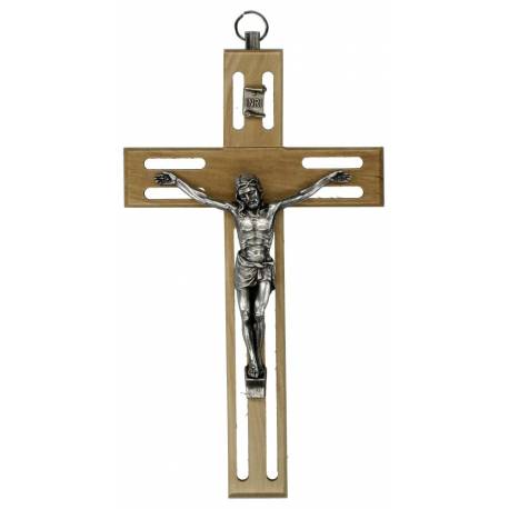 Croix murale 15 cm Bois