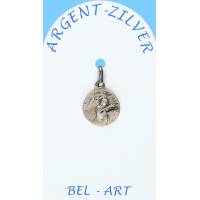 Médaille Argent Ste Rita 11 mm
