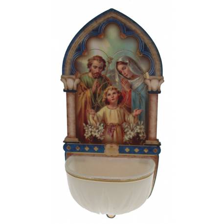 Wijwatervat 13 cm - H Familie 