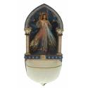 Bénitier 13 cm - Christ Miséricordieux