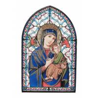 Cadre Vitrail - 8.5 X 13.5 cm - Perpétuel Secours