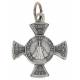 Croix de Sauvegarde E.J. Prague - 20 X 20 mm - Mét. Agté
