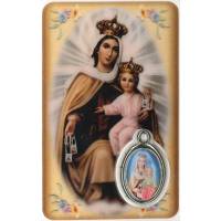 Carte-Méd-Prière - Vierge du Carmel - FR