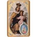 Carte-Méd-Prière - Vierge du Carmel - FR