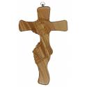Kruisbeeld 18 cm Olijvenhout 
