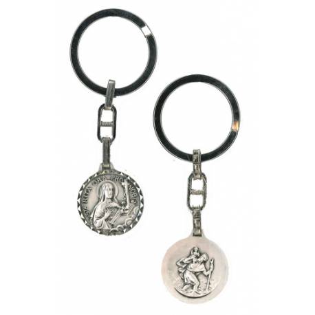 Porte-Clefs - Ste Rita / St Christophe - 23 mm