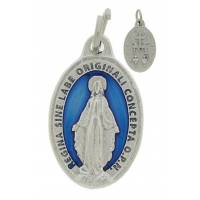 Médaille 20 mm Ov - Miraculeuse - Email