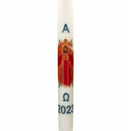 Cierge Pascal 2,600 Kg - 60 X 8 cm