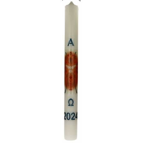 Cierge Pascal 3,500 Kg - 80 X 8 cm