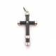 Croix en acier noire