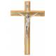 Croix Murale - 25 cm - Bois d'olivier