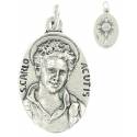 Medaille 22 mm Ov - H Carlo Acutis - Met Verzilverd 