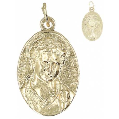 Medaille 22 mm Ov - H Carlo Acutis - Met Verguld 