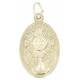 Medaille 22 mm Ov - H Carlo Acutis - Met Verguld 