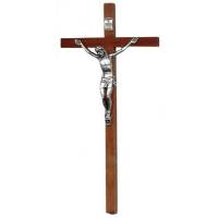 Kruisbeeld - 18 cm - Hout 
