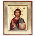 Icône - 13 X 10 cm - Christ Pantocrator