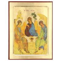 Ikoon 30 X 24 cm Drievuldigheid 
