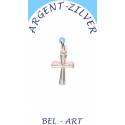 Croix Argent 15 X 10 mm