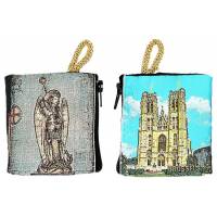Etui Chapelet - 6.6 X 7.2 cm - St Michel / Cathédrale