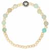 Armband op elastiek Amazonite 8 mm 