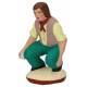 Santon Gateau 7 Cm Petanquespeler/Gehurkt 
