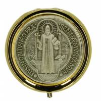 Pixis Verguld -- Diam 50 mm -- H Benedictus - Met Verz 