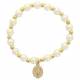 Bracelet sur élastique coul. assorties