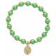 Bracelet sur élastique coul. assorties