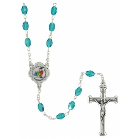 Rozenkrans van het Jubeljaar - Licht blauw 