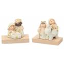 H Familie op houten voetje - 20 Stuks / Display 