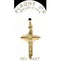 Croix Plaqué-Or - 30 X 20 mm