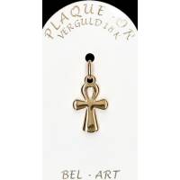 Croix Plaqué-Or - 16 X 11 mm