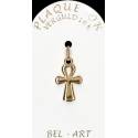 Kruisje plaqué-goud - 16 X 11 mm 