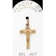 Croix Plaqué-Or St Benoît - 27 X 17 mm