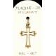 Croix Plaqué-Or - 23 X 18 mm