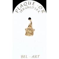 Médaille plaqué-or - Ange