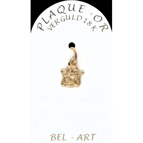 Médaille plaqué-or - Ange
