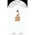 Médaille plaqué-or - Ange