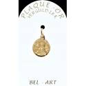 Medaille plaqué-goud - H Rita - 12 mm 