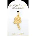 Médaille plaqué-or - Ste Rita Rose