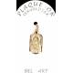 Médaille plaqué-or - Ste Rita