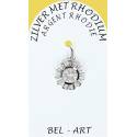 Médaille Argent Rhodié - Ste Rita