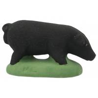 Santon Carbonel (N°2) Cochon Truffier noir