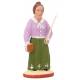 Santon Gateau 7 Cm Institutrice