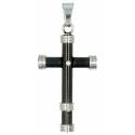 Croix en acier noire