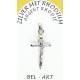 Croix Argent Rhodié - 25 X 15 mm