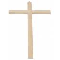 Croix en bois simple 23 x 12 cm
